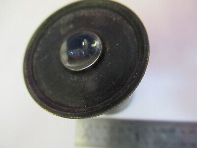 ANTIQUE ERNST LEITZ  "4" EYEPIECE MICROSCOPE PART OPTICS AS PICTURED #B1-A-51