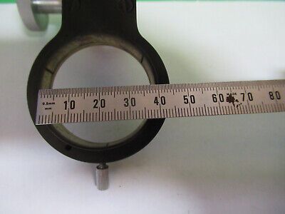 ANTIQUE BAUSCH LOMB CONDENSER HOLDER MICROSCOPE PART AS PICTURED &R9-A-68