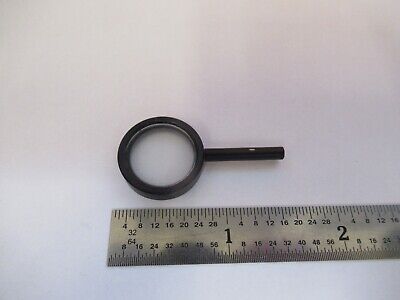 OPTICAL MOUNTED FILTER DIFFUSER MICROSCOPE PART OPTICS AS PICTURED &50-A-61