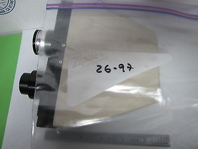 FOR PARTS MICROSCOPE PART OLYMPUS HEAD OPTICS AS IS  BIN#26-97