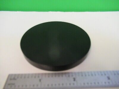 OPTICAL ALUMINUM THICK DISC OPAQUE PLATES LASER OPTICS AS PICTURED &79-A-10