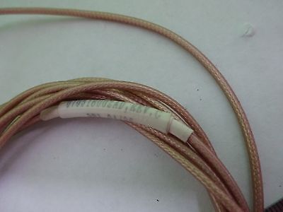 INSTRUMENTATION CABLE MICRO CONNECTORS RF MICROWAVE ?? AS IS BIN#Y2-44