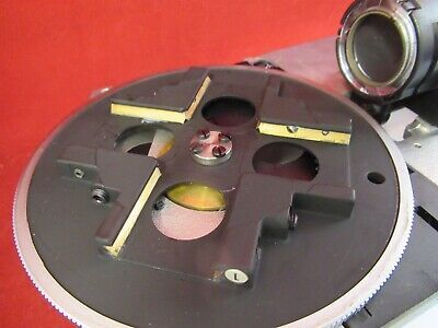 LEICA LEITZ DMRB TOP FILTER HOLDER ASSEMBLY MICROSCOPE PART AS PICTURED #90-SH-1