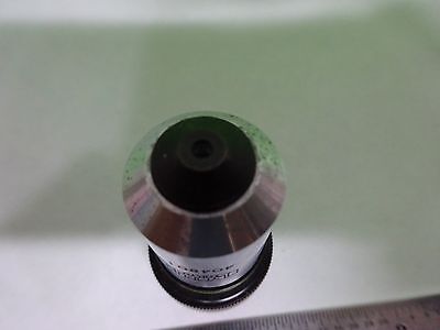 FOR PARTS MICROSCOPE OBJECTIVE OLYMPUS JAPAN MPLAN 40X OPTICS AS IS BIN#W8-66