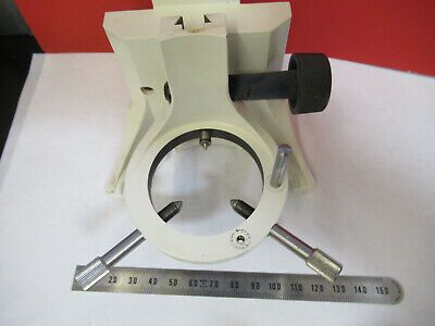 ZEISS AXIOSKOP GERMANY CONDENSER HOLDER MICROSCOPE PART AS PICTURED #8Y-A-01