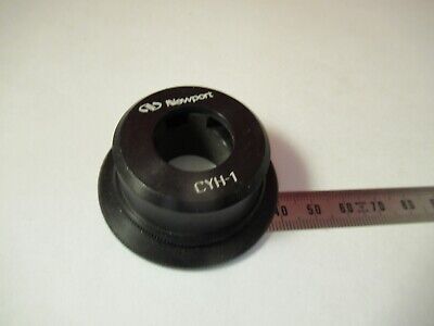 OPTICAL NEWPORT CYH-1 EMPTY LENS FILTER MOUNT LASER OPTICSAS PICTURED &P7-FT-76