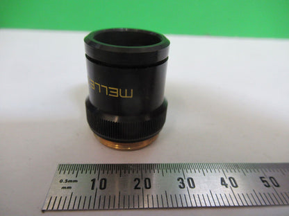 MELLES GRIOT  1x /160 OBJECTIVE LENS OPTICS MICROSCOPE PART AS PICTURED &R1-A-32