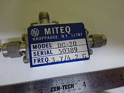 RF MICROWAVE FREQUENCY MODULES MITEQ NEW YORK SMA CONNECTOR AS IS BIN#X7-13