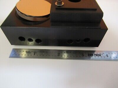 OPTICAL SPECTRA TECH MIRROR CROSS BEAMS MICROSCOPE PART AS PICTURED &Q6-A-67