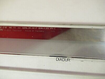 HEIDENHAIN DIADUR OPTICAL POSITIONING RULER MICROSCOPE PART AS PICTURED &1E-B-91