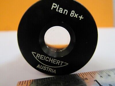 REICHERT AUSTRIA PLAN 8X + OCULAR EYEPIECE MICROSCOPE PART AS PICTURED &8C-A-11