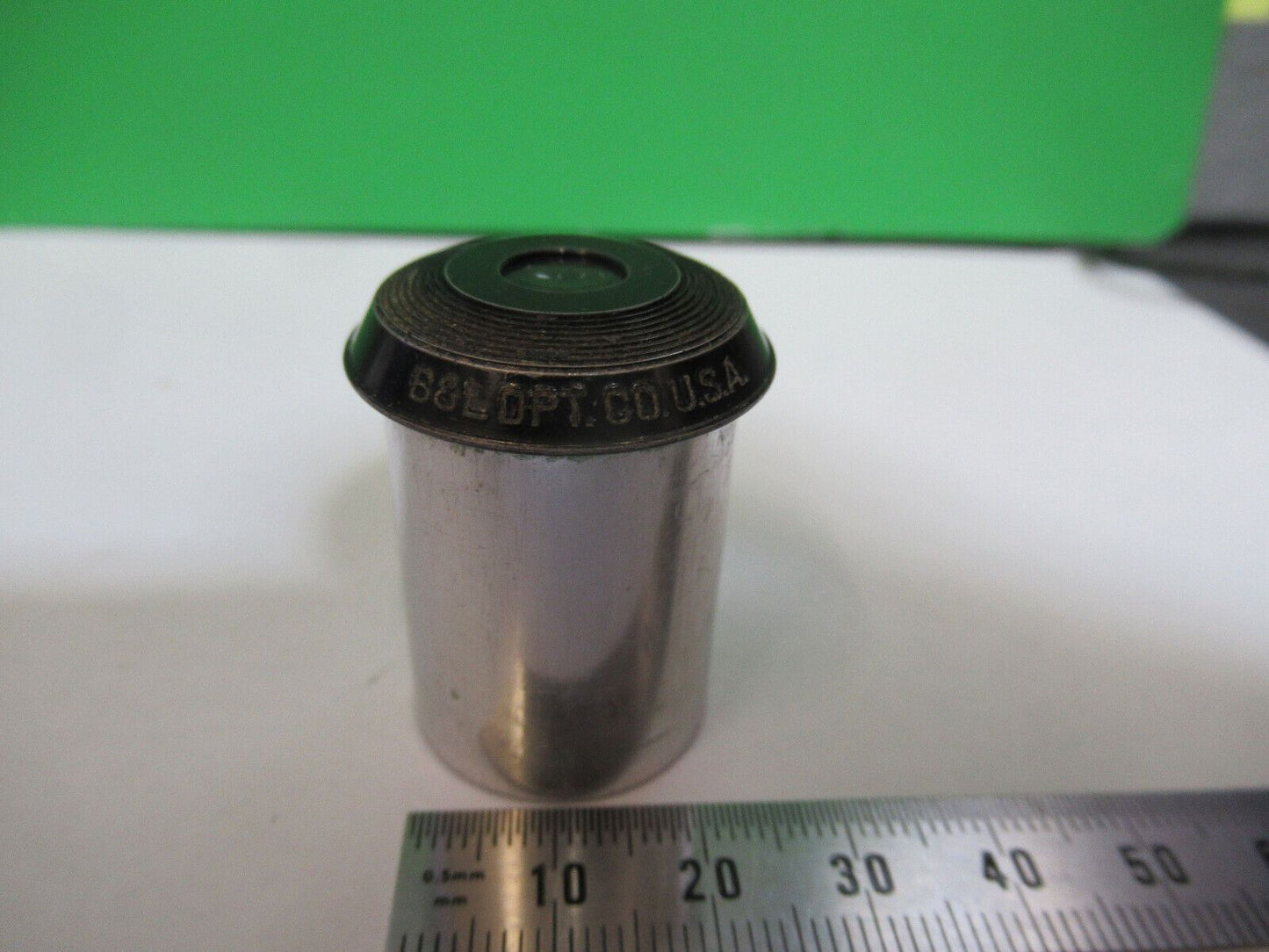 BAUSCH LOMB WIDE 10X VINTAGE  EYEPIECE MICROSCOPE PART AS PICTURED &Q5-B-21