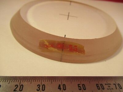 OPTICAL TARGET CROSSHAIR COLLIMATOR FUSED SILICA OPTICS AS PICTURED &P7-FT-97