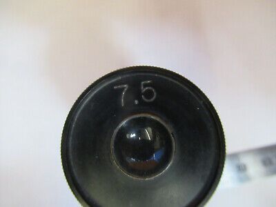 ANTIQUE BAUSCH LOMB POL EYEPIECE 7.5 OPTICS MICROSCOPE PART AS PICTURED #P4-B-63