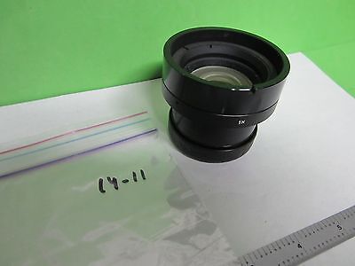 LEITZ CAMERA ADAPTER LENS 1X MICROSCOPE PART OPTICS BIN#25-14-11