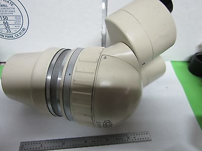 STEREO MICROSCOPE HEAD OLYMPUS PART 338909 OPTICS  WITHOUT EYEPIECE BIN#L4-14