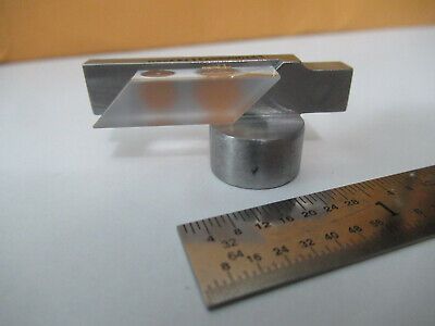 OPTICAL GLASS MOUNTED MIL SPEC SMALL PRISM PRO LASER OPTICS AS PICTURED &F2-A-64