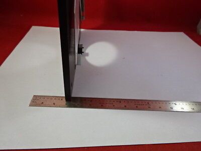 LARGE OPTICAL ASSEMBLY SHUTTER SOLAR UV LIGHT OPTICS AS IS &86-112