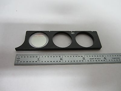 MICROSCOPE FILTER ND LAMBDA SLIDE NIKON JAPAN OPTICS AS IS BIN#K9-09