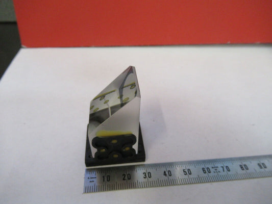 LEITZ WETZLAR GERMANY MOUNTED GLASS PRISM MICROSCOPE PART AS PICTURED &87-FT-15