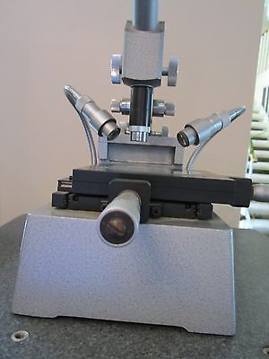 OPTICAL MICROSCOPE TOOLMAKER GERMANY INSPECTION AS IS OPTICS  #LOBBY