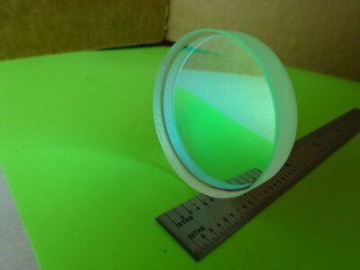 OPTICAL COATED FLAT GLASS LENS PART OPTICS #84-A-06