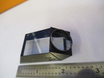 NIKON JAPAN GLASS PRISM HEAD MICROSCOPE PART OPTICS AS PICTURED &85-B-108