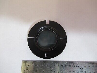 NIKON JAPAN POLARIZER LENS "D" OPTICS MICROSCOPE PART AS PICTURED &7B-B-182