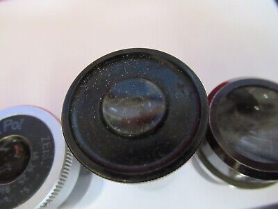 FOR PARTS LOT EYEPIECES AO ZEISS LEITZ OPTI MICROSCOPE PART AS PICTURED &Q1-A-78