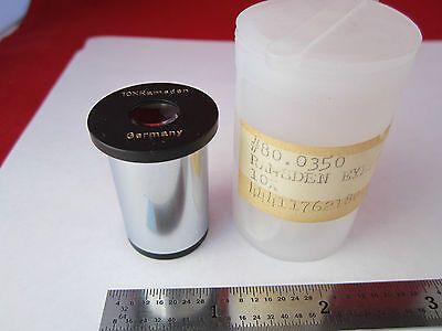 MICROSCOPE PART EYEPIECE 10X RAMSDEN GERMANY II OPTICS BIN #7C ii