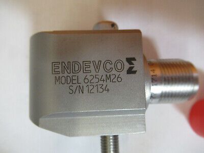 ENDEVCO MEGGITT 6254M26 ACCELEROMETER ULTRA 8-800-40-001 VIBE SENSOR  #P4-A-14