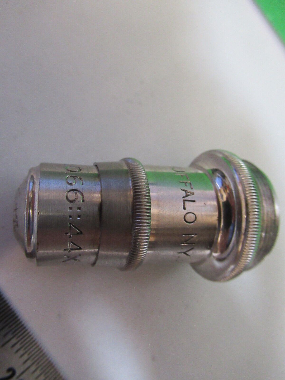 SPENCER OPTICS AO OBJECTIVE 4mm LENS MICROSCOPE PART AS PICTURED &H9-A-50