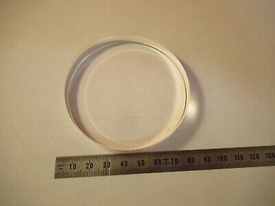 OPTICAL FLAT FUSED SILICA UNCOATED 3" DIAMETER 1/10 WAVE OPTICS AS PIC &9-FT-71