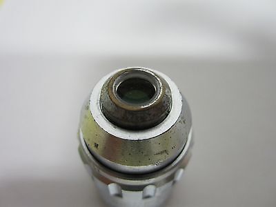 MICROSCOPE PART OBJECTIVE OLYMPUS JAPAN MDPLAN 10X OPTICS BIN#H6-08