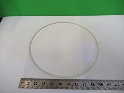 FOR PARTS OPTICAL FLAT 4.25" DIAMETER GLASS WINDOW OPTICS AS PICTURED &18-A-41