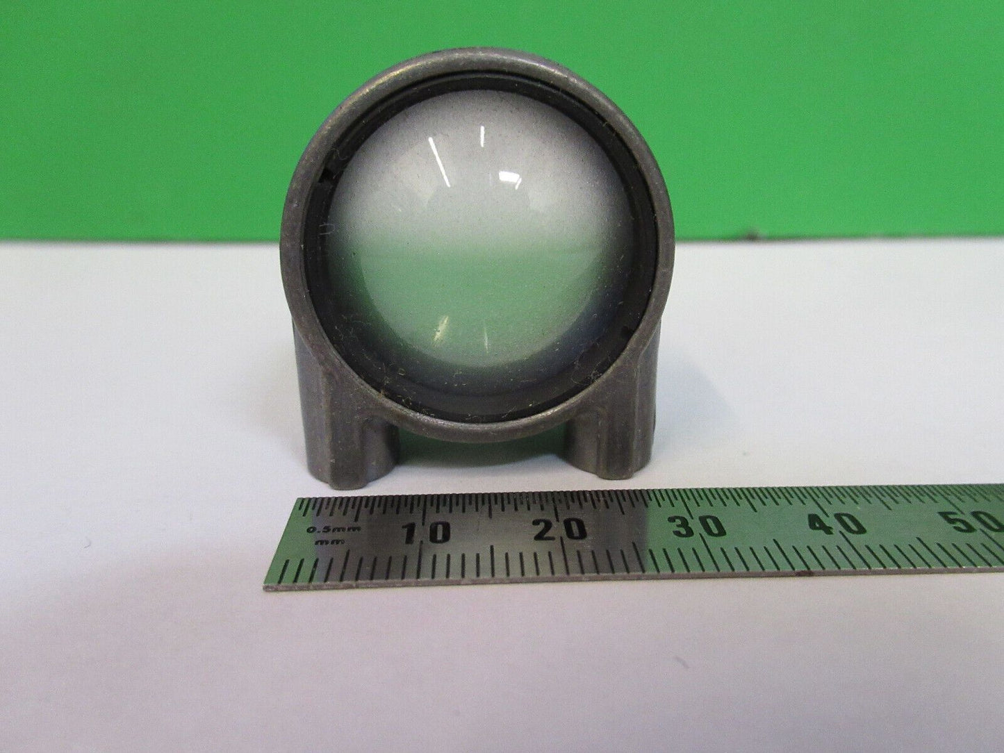 OPTICAL MOUNTED DIFFUSER GLASS LENS LASER OPTICS AS PICTURED &W5-B-75