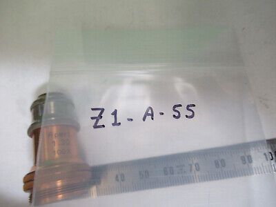 ANTIQUE ERNST LEITZ 100X 1/12 OBJECTIVE MICROSCOPE PART AS PICTURED Z1-A-55