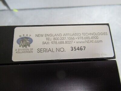 NEW ENGLAND TECH MOTORIZED LINERA STAGE OPTICS MECHATRONICS AS PICTURED &TC-2