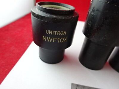 for parts LOT EYEPIECES OPTICAL AO BL MICROSCOPE PART OPTICS AS IS #F3-A-03