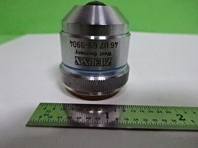 MICROSCOPE PART OBJECTIVE CARL ZEISS GERMANY EPIPLAN HD 40X OPTICS AS IS 4T-B-02