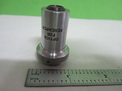 MICROSCOPE PART OBJECTIVE OPTICS FOR RESEARCH INFRARED OPTICAL AS IS S9-27