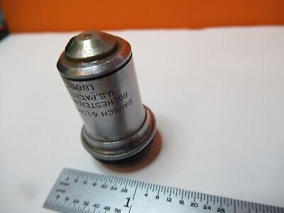 BAUSCH LOMB VINTAGE OBJECTIVE 97X OPTICS MICROSCOPE PART AS PICTURED &16-A-60