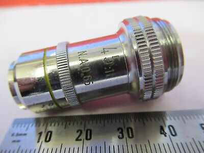 WOLFE WETZLAR OBJECTIVE 45X LENS OPTICS MICROSCOPE PART AS PICTURED &8Y-A-15