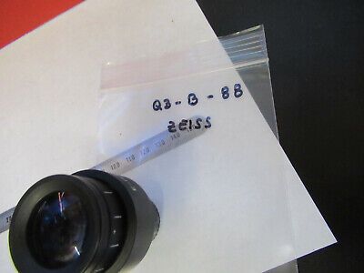 CARL ZEISS EYEPIECE  444232 E-Pl 10X/20 LENS MICROSCOPE PART AS PICTURED Q3-B-88