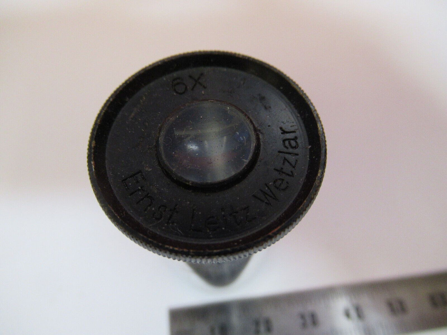 LEITZ  WETZLAR 6X GERMANY OCULAR  LENS EYEPIECE  PART AS PICTURED Y4-A-34