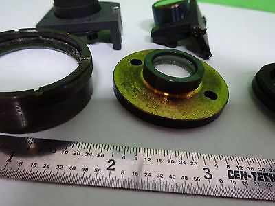 FOR PARTS MICROSCOPE LOT ZEISS PARTS LENSES OPTICS AS IS BIN#72-B-19