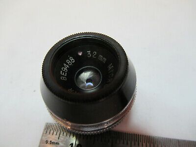 BAUSCH LOMB MICRO TESSAR 32mm OBJECTIVE MICROSCOPE PART AS PICTURED &F1-A-82