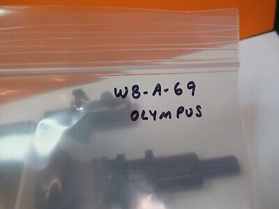 OLYMPUS JAPAN LAMP ASSEMBLY + BEAM SPLITTER MICROSCOPE PART AS PICTURE &W8-A-69