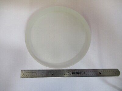 OPTICAL LARGE LENS DULL POLISHED PLANO CONCAVE GLASS OPTICS as pictured &8M-A-94