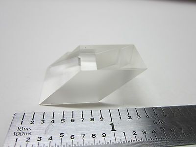 OPTICAL PRISM MONOLITHIC WITH CUTS TRUNCATED OPTICS one chip on corner